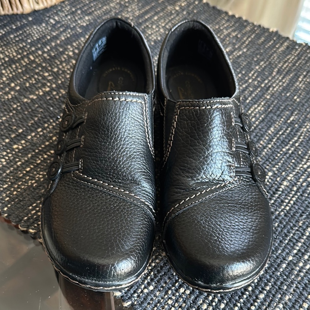 Clark’s ultimate comfort collection Black Leather Shoes